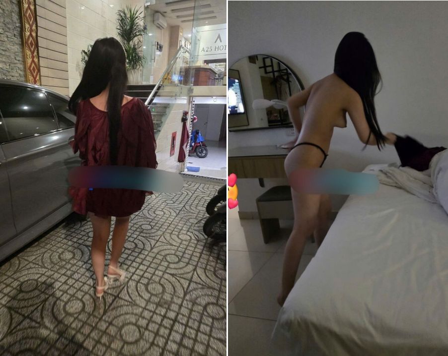 Chơi em phò xinh vội vàng cởi đồ