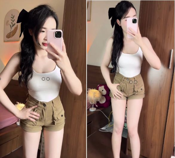 Clip sex em vợ trắng trẻo chân dài